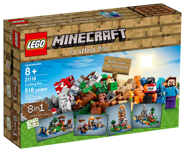 Lego, Set, Sealed, Minecraft, Crafting Box, 21116