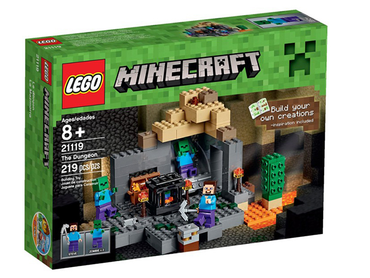 Lego, Set, Sealed, Minecraft, The Dungeon, 21119