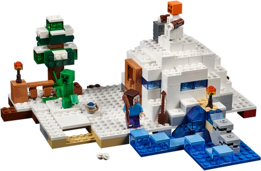 Lego, Set, Sealed, Minecraft, The Snow Hideout, 21120