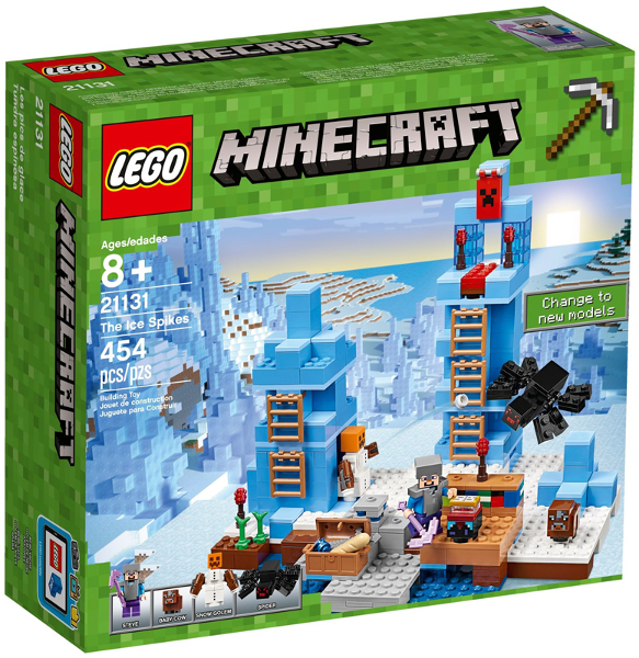 Lego, Set, Opened, Minecraft, The Ice Spikes, 21131