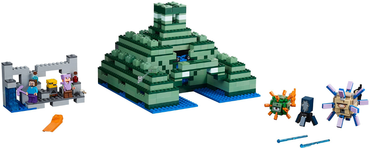 LEGO, Opened, Minecraft, The Ocean Monument, 21136, BUILT