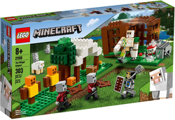 Lego, Set, Opened, Minecraft, The Pillager Outpost, 21159