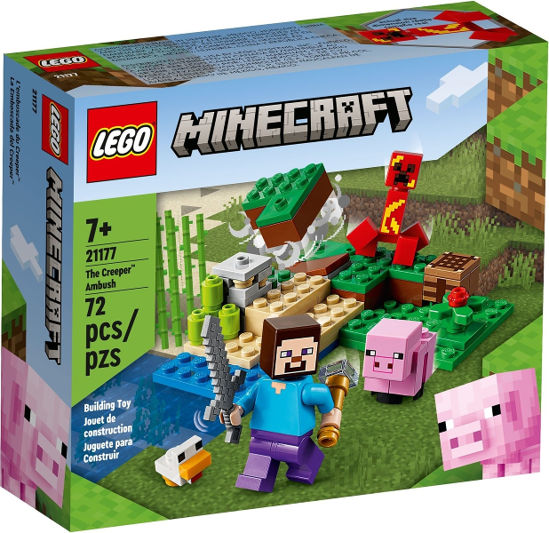 Lego, Set, Sealed, Minecraft, The Creepers Ambush, 21177