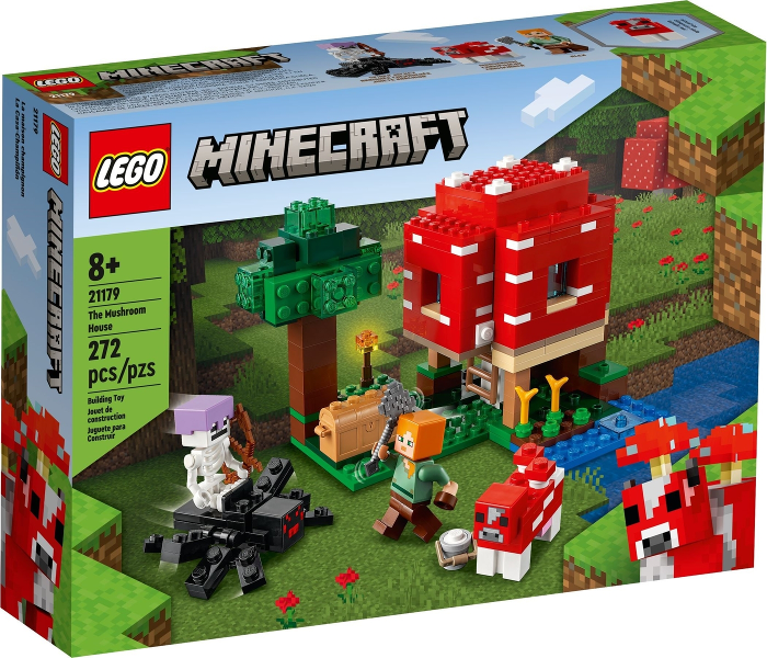 Lego, Set, Sealed, Minecraft, The Mushroom House, 21179