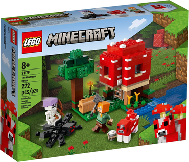 Lego, Set, Sealed, Minecraft, The Mushroom House, 21179