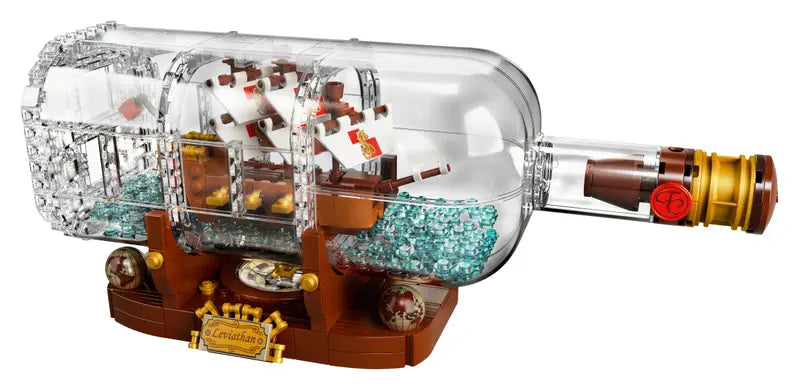 Ship in a Bottle, LEGO, OPENED, 92177