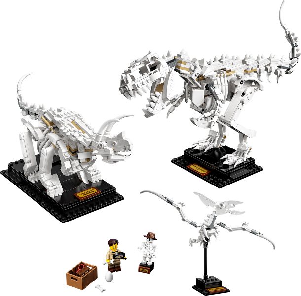 Lego, Set, Opened Product, Ideas, Dinosaur Fossils, 21230