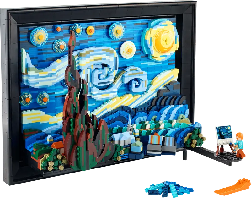 Lego, Set Sealed, Ideas, Vincent van Gogh - The Starry Night, 21333