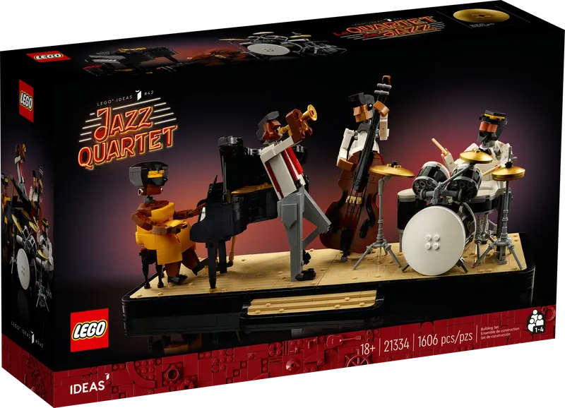 Lego, Set, Sealed, Ideas, Jazz Quartet, 21334