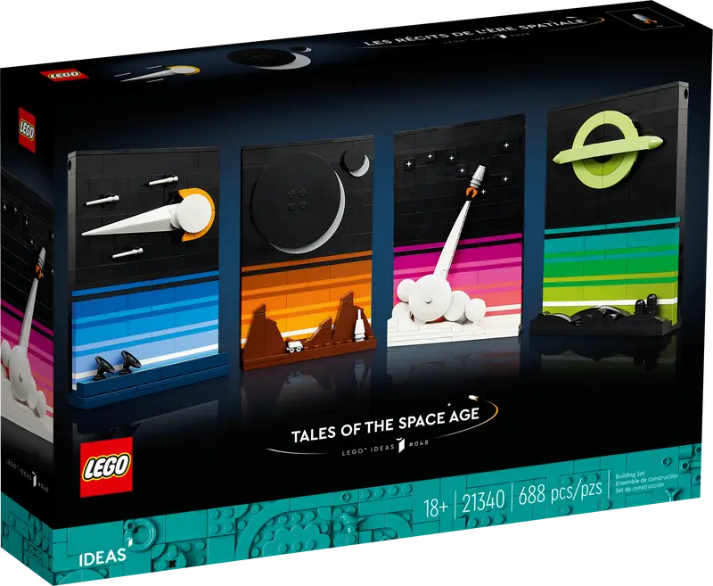 Lego, Set, Sealed, Ideas, Tales of the Space Age, 21340