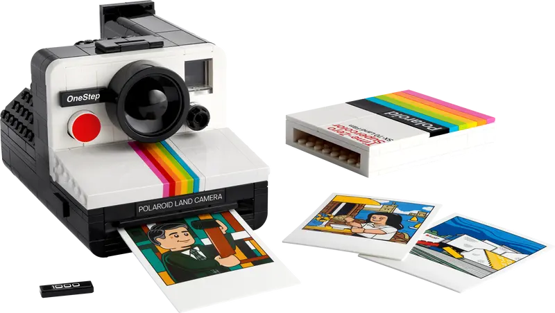 Lego, Set, Opened, Creator, Polaroid OneStep SX-70 Camera, 21345