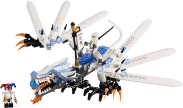 LEGO, Opened, Ninjago, The Golden Weapons, Ice Dragon Attack, 2260, BUILT