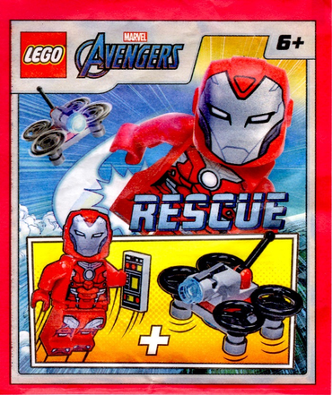 Lego, Set, SEALED, Marvel, Avengers, Rescue with Drone paper bag, 242217