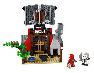 LEGO, Opened, Ninjago, The Golden Weapons, Blacksmith Shop, 2508, BUILT