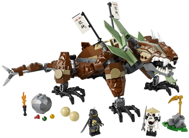 LEGO, Opened, Ninjago, The Golden Weapons, Earth Dragon Defense, 2509, BUILT