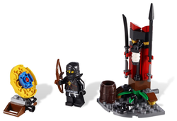 Lego, OPENED, Ninjago, Ninja Trading Outpost, 2516