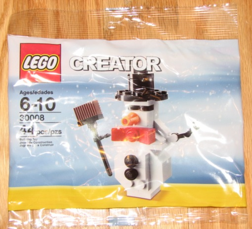 Lego, Creator, 30008, Snowman Polybag