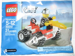 LEGO, CITY, Fire Chief polybag, 30010