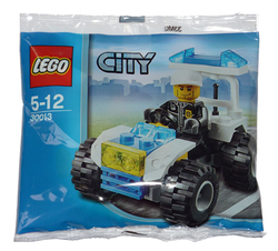 LEGO, CITY, Police Quad polybag, 30013