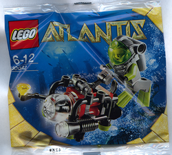 Lego, Set, Sealed, Atlantis, Mini Sub polybag, 30042 (KCC)