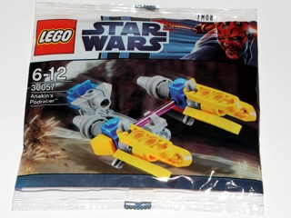 Lego, Set, Sealed, Episode 1, Anakin's Pod Racer - Mini polybag, 30057