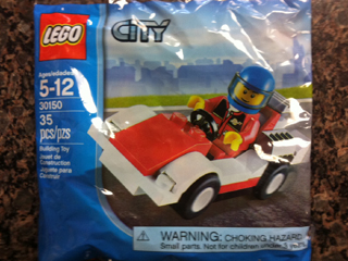 LEGO, CITY, Race Car Polybag, 30150