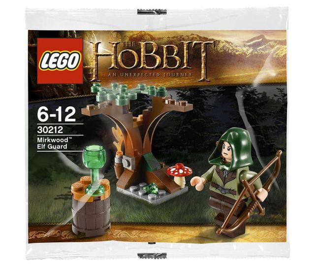 Lego, Set, Sealed, The Hobbit, Mirkwood Elf Guard polybag, 30212