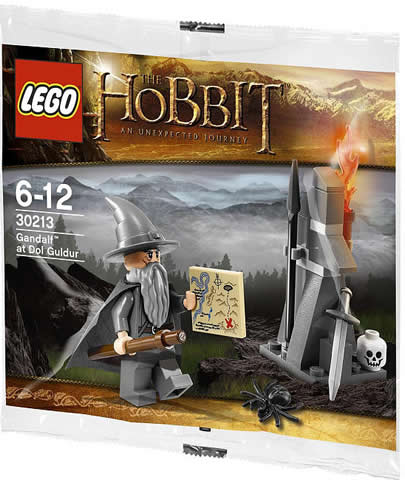 Lego, Set, Sealed, The Hobbit, Gandalf at Dol Guldur polybag, 30213