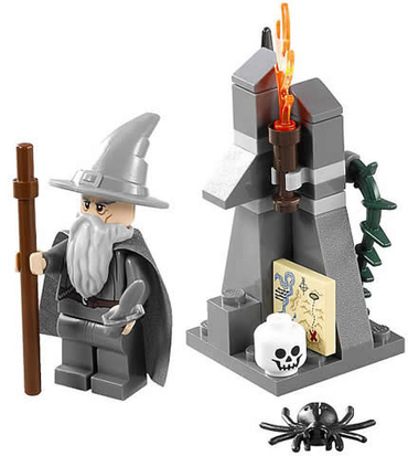 Lego, Set, Sealed, The Hobbit, Gandalf at Dol Guldur polybag, 30213