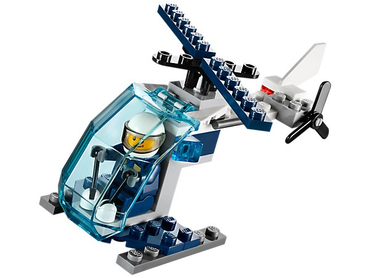 Lego, Set, Opened, City, Police, Prison Island Helicopter, 30346