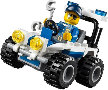 Lego, Set, Opened, City, Police ATV polybag, 30228
