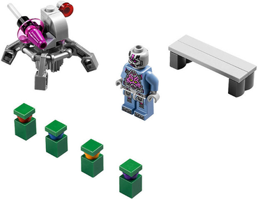 Lego, Set, Opened Product, Teenage Mutant Ninja Turtles, Kraang Laser Turret polybag, 30270