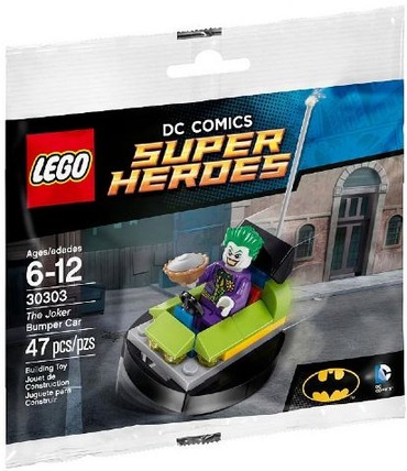 Lego, DC, Super Heroes, The Joker Bumper Car Polybag, 30303