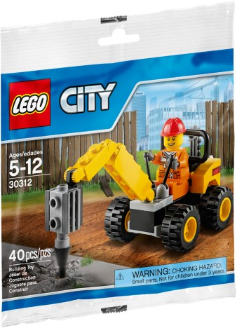 LEGO, Demolition Driller polybag, 30312