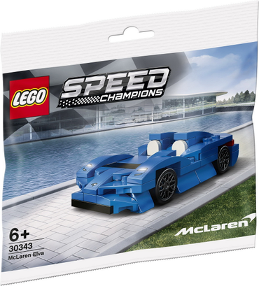 Lego, Set, Sealed, Polybag, Speed Champions, McLaren Elva, 30343