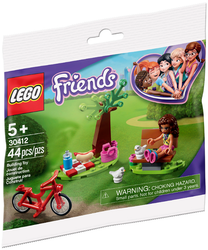 Lego, Set, Opened, Friends, Park Picnic polybag, 30412