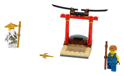 LEGO, Set, Opened, Ninjago, Day of the Departed, Dojo Polybag, 30424