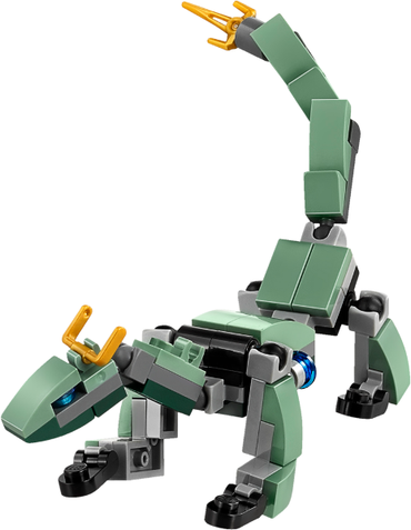 LEGO, Set, Opened, Ninjago, The Lego Ninjago Movie, Green Ninja Mech Dragon polybag, 30428