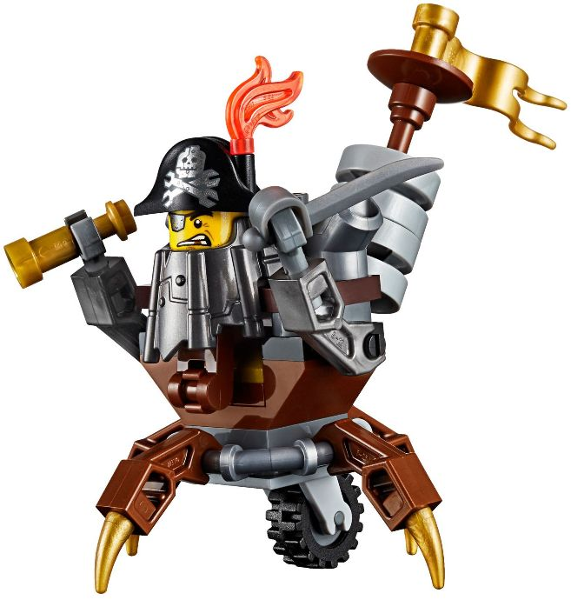 Lego, Set, Sealed Product, Lego Movie 2, Mini Master-Building MetalBeard polybag, 30528 (KCC)