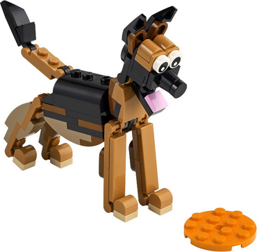 LEGO, Set, Opened, German Shepherd polybag, 30578