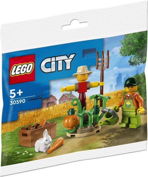 Lego, Set, Sealed, City, Farm Garden &n Scarecrow, 30590