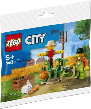 Lego, Set, Sealed, City, Farm Garden &n Scarecrow, 30590