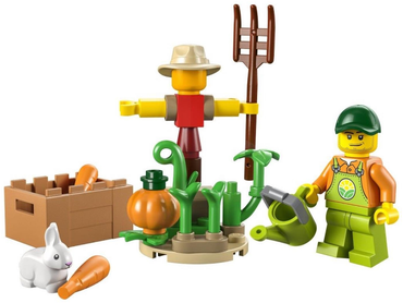 Lego, Set, Sealed, City, Farm Garden &n Scarecrow, 30590