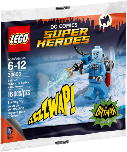 Lego, Set, Sealed, Batman, Batman Classic TV Series, Mr. Freeze polybag, 30603, SH266