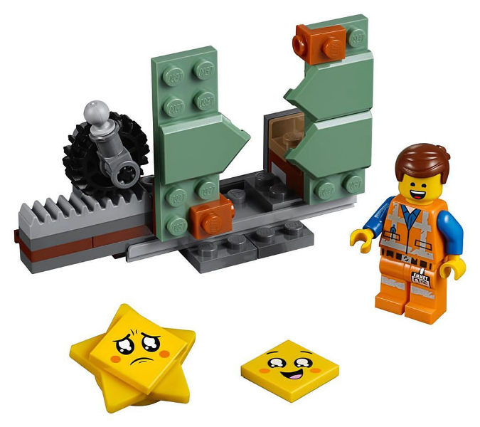 Lego, Set, Sealed Product, Lego Movie 2, Star-Stuck Emmet polybag, 30620