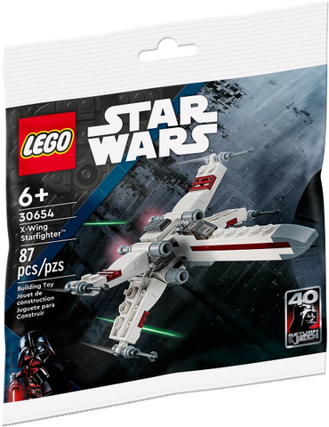 Lego, Set, Sealed, Star Wars, X-Wing Starfighter - Mini polybag, 30654