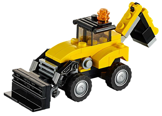 Lego, Set, Opened, Creator, Construction Vehicles, 31041