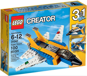 Lego, Set, Sealed, Creator, 3 in 1, Super Soarer, 31042