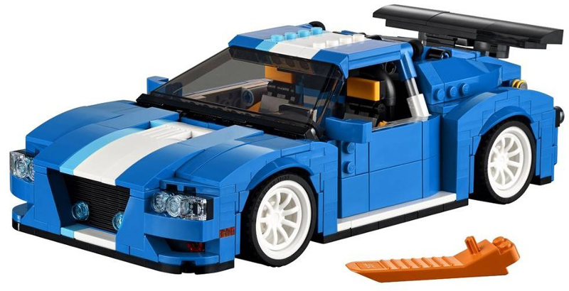 Lego, Set, Sealed, Creator, 3 in 1, Turbo Track Racer 31070