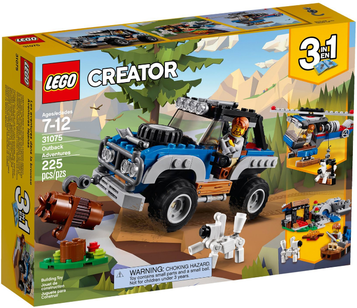 Lego, Set, Opened, Creator, 3-in-1, Outback Adventures, 31075